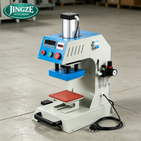 Presse à chaleur pneumatique avec coussin en silicone, machine de transfert thermique numérique pour la décoration de vêtements et de textiles
