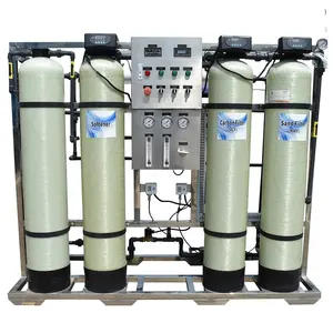 500LPH عكس مرشح مياه بالضغط الأسموزي منقي مياه شرب نظام آلة ل التجارية الفنادق