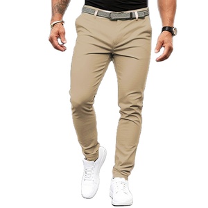 Pantalones casuales de verano para hombre, pantalones de pierna pequeña ajustados de tendencia, pantalones pitillo deportivos - Product Image 1