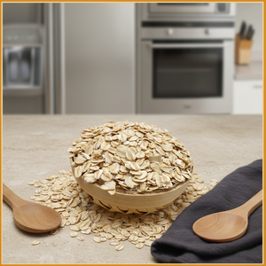 Avoine entière naturelle, riche en protéines, sans gluten, sans sucre ajouté, sans cholestérol, pour la pâtisserie - Product Image 3