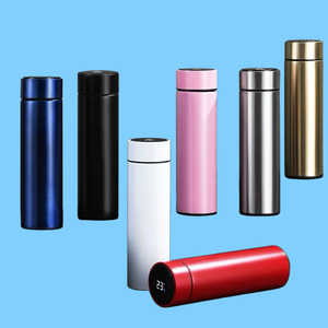 Botella de <span class=keywords><strong>Agua</strong></span> Inteligente de 500 ml de Acero Inoxidable 304 con Pantalla LED, para Beber Directamente, Termo Inteligente de Viaje - Product Image 2