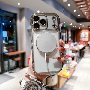 Funda para iPhone 17, Nueva Funda Protectora Magnética con Diseño de Onda Grande y Electrochapado, Compatible con iPhone 16, 15, 14, 13 y 12 - Product Image 4