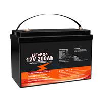 Batterie au lithium-ion à décharge profonde 600Ah 400Ah 300Ah 200Ah 100Ah avec BMS intelligent Bluetooth Lifepo4 pour systèmes solaires/hors réseau