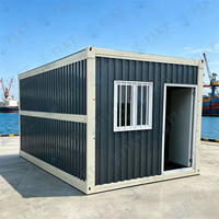 FLKT Villa Modulaire Préfabriquée Économique en Gros Prête à l'Expédition, Maison Conteneur Pliante et Cabine Compacte