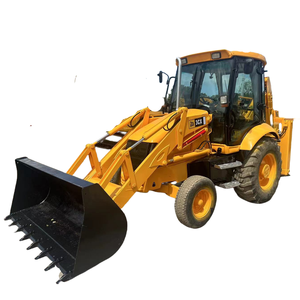 Nouvelle Arrivée Chargeuse sur Pneus 3CX 4CX d'Occasion avec Moteur et Pompe Certifiée CE Garantie 1 An Origine Chine - Product Image 1