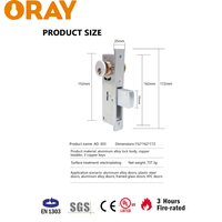 Cylindres de serrure de sécurité antivol en acier inoxydable 304 du fabricant Euro 70mm 120mm Set Cabinet Multi Master Door avec 3 clés