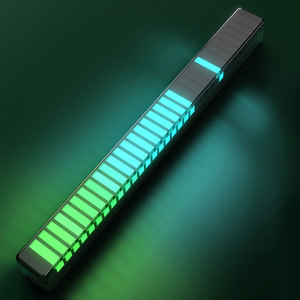 Tira de Luces LED RGB, Activadas por Sonido Musical, Ritmo de Captación, Lámpara Ambiental, Control por Aplicación, Luces Nocturnas de Atmósfera para <span class=keywords><strong>Bar</strong></span>, Coche, TV, Juegos - Product Image 4