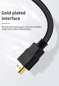 <span class=keywords><strong>Cable</strong></span> <span class=keywords><strong>Coaxial</strong></span> Macho-Macho SIPU de Alta Velocidad <span class=keywords><strong>HDTV</strong></span> Chapado en Oro de 8m 4K 1080P para Cine en Casa, PC y Computadora - Product Image 4