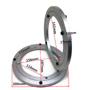 מיסב מסתובב 8 אינץ' מסגסוגת אלומיניום עם אטם לשולחן אוכל מסתובב - Product Image 2