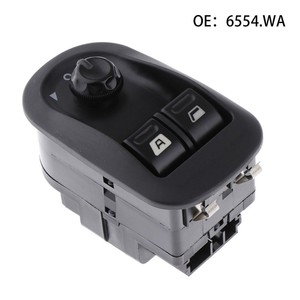 สวิตช์กระจกไฟฟ้าเปอโยต์ 6554WA สำหรับเปลี่ยนชุดควบคุมประตูรถยนต์ 306 - Product Image 5