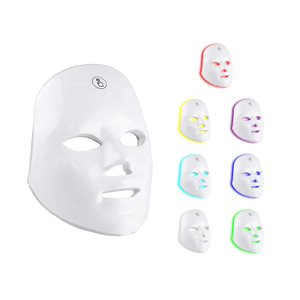 หน้ากากบำบัดด้วยแสงโฟตอน LED 7 สี ไร้สาย พร้อมเซ็นเซอร์สัมผัส - Product Image 1