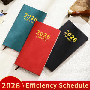 Agenda 2026 en Inglés, 365 Días, Planificador Diario de Gestión del Tiempo, Cuaderno de Bolsillo Ecológico con Tapa Dura de Cuero, Promocional - Product Image 5