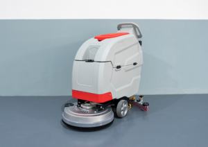 Nettoyeur-sécheur de sols industriel automatique à double bac, machine de nettoyage à prix abordable pour carrelage/bois/peinture - Product Image 2