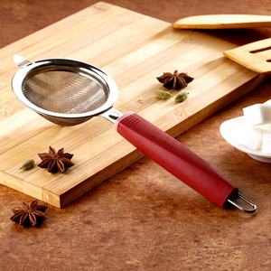 Anax Stainless Steel <b>Tea</b> Strainer Fine Mesh Food Grade Handle Drain <b>Sieve</b> Dishwasher Safe Model ANAX 0203 for <b>Tea</b> Flour Juice - Product Image 1