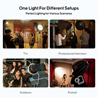 ZHIYUN CINEPEER CX100 100W LED Lumière Vidéo avec Batterie Intégrée 4500mAh pour le Cinéma/Live Streaming/Studio Photographie