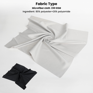 Paño de Microfibra InnoVue Opto CF-01 Negro y Gris para Lentes Ópticas, Pantallas de Teléfono y Cuidado de Lentes - Product Image 5