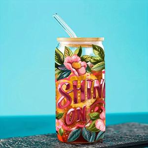 Autocollant de transfert imperméable et résistant aux UV pour gobelets en PET lavables et durables, étiquette en vinyle pour gobelets en verre de 16 oz pour impression par transfert - Product Image 5