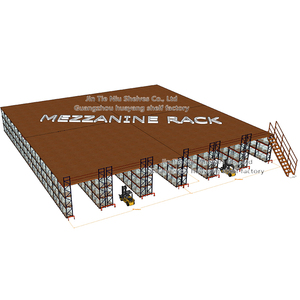 Plataforma de entresuelo <span class=keywords><strong>para</strong></span> ático, plataforma de almacenamiento <span class=keywords><strong>para</strong></span> suelo, estante, sistemas de estantería <span class=keywords><strong>para</strong></span> suelo, exposición de rejilla de estructura de acero con viga I - Product Image 1