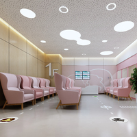 Fauteuil d'allaitement pliable et rembourré en tissu pour chambre de bébé d'hôpital moderne, idéal pour la grossesse, la maternité et l'allaitement