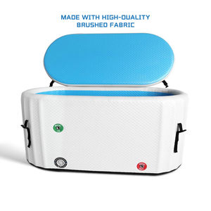 HAPPYGO <span class=keywords><strong>XL</strong></span> Inflable Baño de Recuperación Profunda Cuerpo Completo Contraste Térmico Remojo Accesorio de <span class=keywords><strong>Bañera</strong></span> de Hielo para Atletas Altos - Product Image 2