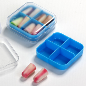 Tapones para los oídos de espuma, tipo push-in, desechables, con reducción de ruido, para dormir y estudiar, en caja. - Product Image 2