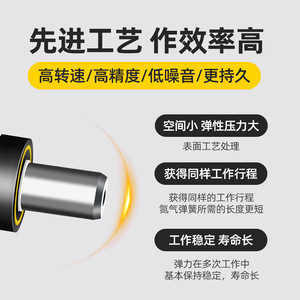 CMC Nitrogen Gas <b>Spring</b> DX500-38-106 Mold Cylinder <b>Compression</b> Type - Product Image 3