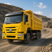 Camion benne lourd Sinotruk HOWO 371 6x4 pour l'Afrique, l'Ouzbékistan, les sites miniers et de construction