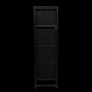 Living Room Fabric Cabinets Durable Stainless Steel MDF Modern Freestanding Panel <b>Pine</b> Various Color Sample Support Fabric - Product Image 2