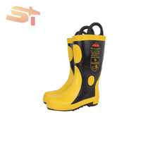 Costume résistant pièce sécurité utilisé ordre prix combat forêt pompe travailleurs feu rayonnement résistant costume chaussures de feu