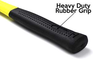 الثقيلة البناء صدمة مقاومة بالمطاط عدم الانزلاق مقبض مستقيم مطرقة بمخلب - Product Image 5