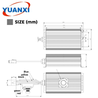 600W 48V 60V 72V 84V 96V 120V à 12V 13.8V 50A convertisseur cc-dc convertisseur abaisseur cc haute puissance