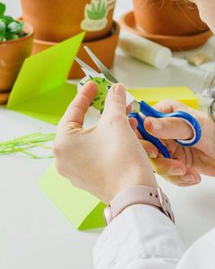 Thủ Công Kéo Bộ 5 Tất Cả Các Mục Đích Sharp Lưỡi Thép Không Gỉ Kéo Văn Phòng Nhà May Vải Kéo Với Ergonomic Xử Lý - Product Image 6