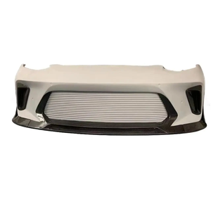 กันชนหน้าคาร์บอนไฟเบอร์สไตล์หุ่นยนต์สำหรับเทสลารุ่น3 frp/ คาร์บอนไฟเบอร์กันชนหน้า2017-2021 - Product Image 2