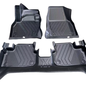 Juego Completo de Tapetes 3D de TPE para Auto, para Invierno, Tapete para Maletero, Protector de Asientos, Revestimiento para Piso de Auto - Product Image 1