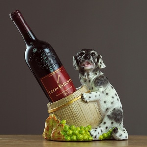 ที่วางขวดไวน์รูปโกลเด้นรีทรีฟเวอร์ วัสดุเรซิ่น สำหรับวางบนโต๊ะ  ขายดีจากโรงงาน ใช้งานได้จริงและตกแต่งสวยงาม - Product Image 2