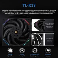 Système de refroidissement à eau pour processeur Thermalright Hyper Vision 360 ARGB Noir avec écran LCD IPS