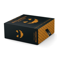 Boîtes cadeaux d'Halloween personnalisées avec impression de logo, kit de fête surprise, emballages fantaisie, boîte mystère d'Halloween