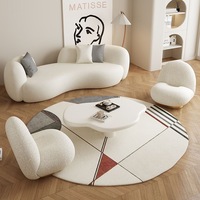 Ensemble de canapés modernes rectangulaires en bois massif avec accoudoirs, type inclinable, mousse haute densité, 20 ans d'expérience dans la fabrication de meubles, salon