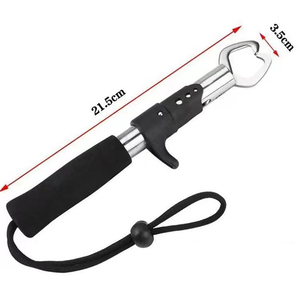 Pinza de Pesca de Acero Inoxidable al por Mayor, Agarrador de Peces Portátil de Alta Resistencia con Mango de Espuma EVA y Empuñadura Tipo Pistola en Forma de T - Product Image 4