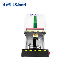 Portable Small Cnc Fiber Laser Marking Engraving Machine For Wood Metal Gold Silver Jewelry Stainless Steel 50w 60w 80w 100w