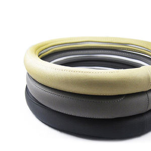 Couverture de <span class=keywords><strong>volant</strong></span> de voiture de luxe GM 38 Cm personnalisé en cuir véritable sport bonne qualité accessoires de sport universels pour la voiture 50 pièces - Product Image 3