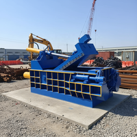 Presse à balles compacteuse de rebuts métalliques en acier inoxydable et alliage d'aluminium, automatique et haute performance, pour le recyclage