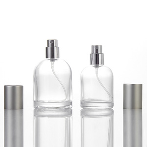 Cylinder Shape Glass Perfume <b>Bottles</b> 30ml 50ml <b>100ml</b> Empty Transparent Fragrance Glass <b>Spray</b> <b>Bottle</b> High Quality Cosmetic <b>Bottle</b> - Product Image 2