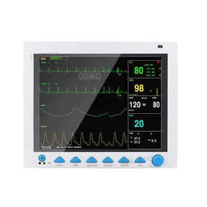 Moniteur de signes <span class=keywords><strong>vitaux</strong></span> vétérinaires multiparamètres LHW8000V, moniteur portable pour animaux de compagnie - Product Image 4