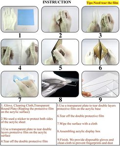 Hộp Trưng Bày Bằng Nhựa Acrylic Trong Suốt, Hộp Sắp Xếp Hình Khối Để Bàn, Tủ Trưng Bày Chống Bụi Cho Mô Hình Hành Động, Đồ Chơi - Product Image 6