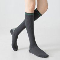 Chaussettes de sport personnalisées de haute qualité, chaussettes de compression à séchage rapide, chaussettes mi-hautes pour femmes, chaussettes de sport pour la course à pied et le cyclisme