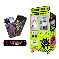 Distributeur automatique de coques de téléphone avec livraison à domicile et retrait local, facile à installer pour les salles de jeux et les boutiques de cadeaux