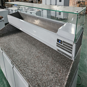 Risparmio energetico Freezer tavolo <span class=keywords><strong>frigorifero</strong></span>/3 porta di chiusura piano di lavoro di raffreddamento <span class=keywords><strong>con</strong></span> prezzo <span class=keywords><strong>basso</strong></span> - Product Image 5