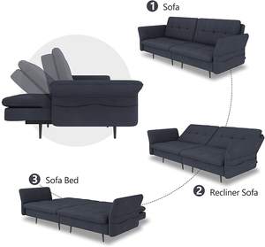 Japon tarzı demonte antika futon katlanabilir çekyat popüler web sitesi - Product Image 6
