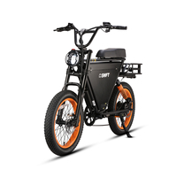 Bicicleta Eléctrica Coswheel GT20 de Fábrica, Disponible en UE, EE. UU. y Reino Unido, Bicicleta Eléctrica Urbana con Llantas Gruesas de 20 Pulgadas